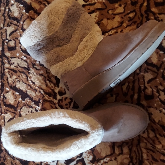 London Fog faux fur booties 9.5M - Picture 6 of 9